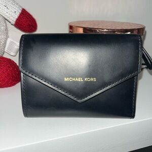 Michael Kors Black Leather Wallet